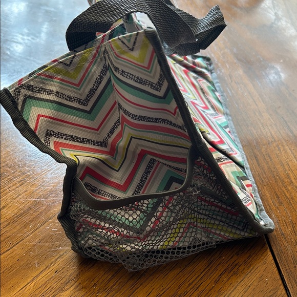 Thirty-One Multicolor Chevron Small Tote - Picture 2 of 6